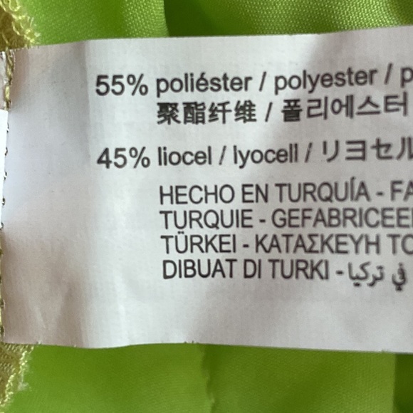 NWT. Zara Light Green Full Length Mid-Rise Pants. Size S, M. - Picture 10 of 11